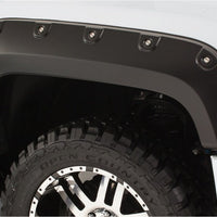 Bushwacker 16-18 GMC Sierra 1500 Boss Pocket Style Flares 4pc - Black - Fender & Trim