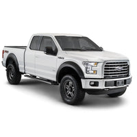 Bushwacker 17-18 Ford F-250 Super Duty Extend-A-Fender Style Flares 4pc - Black - Fender & Trim