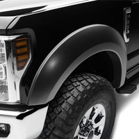 Bushwacker 17-18 Ford F-250 Super Duty Extend-A-Fender Style Flares 4pc - Black - Fender & Trim