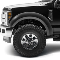 Bushwacker 17-18 Ford F-250 Super Duty Extend-A-Fender Style Flares 4pc - Black - Fender & Trim