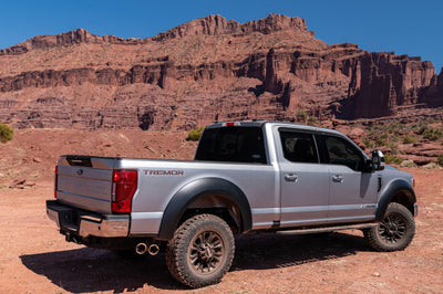 Bushwacker 17-18 Ford F-250 Super Duty Extend-A-Fender Style Flares 4pc - Black - Fender & Trim