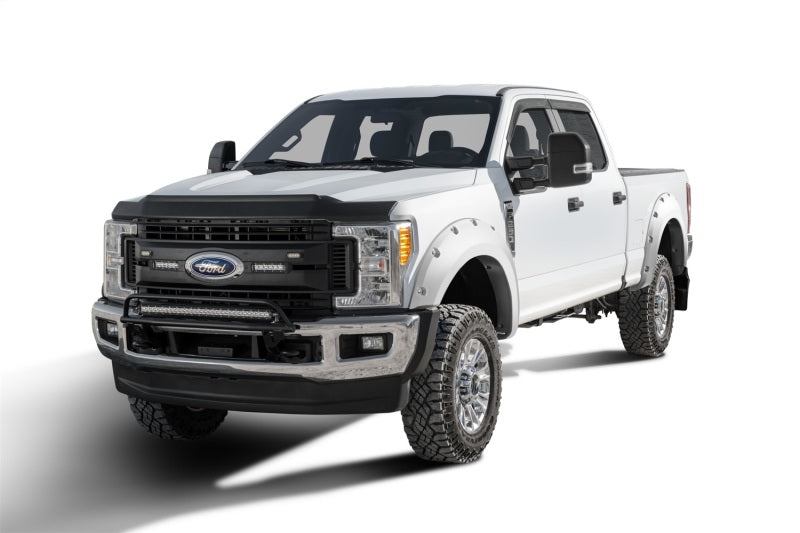 Bushwacker 17-18 Ford F-250 Super Duty OE Style Flares - 4 pc - Oxford White - Fender & Trim