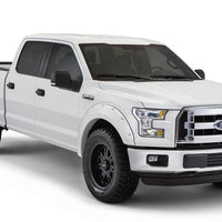 Bushwacker 17-18 Ford F-250 Super Duty Pocket Style Flares 4pc - Oxford White - Fender & Trim
