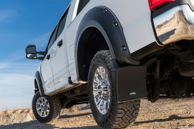 Bushwacker 17-18 Ford F-250 Super Duty Pocket Style Flares 4pc - Black - Fender & Trim