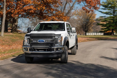 Bushwacker 17-18 Ford F-250 Super Duty Pocket Style Flares 4pc - Black - Fender & Trim