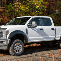 Bushwacker 17-18 Ford F-250 Super Duty Pocket Style Flares 4pc - Black - Fender & Trim