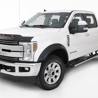 Bushwacker 17-19 Ford F-250 Super Duty w/ 81.8in Bed DRT Style Flares 4pc - Black - Fender & Trim