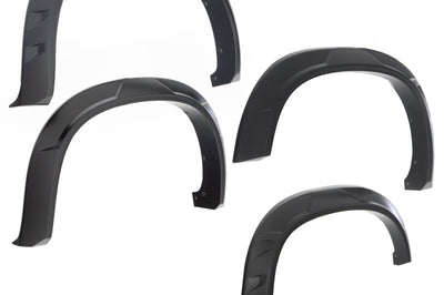 Bushwacker 17-19 Ford F-250 Super Duty w/ 81.8in Bed DRT Style Flares 4pc - Black - Fender & Trim