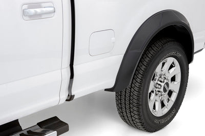 Bushwacker 17-19 Ford F-250 Super Duty w/ 81.8in Bed DRT Style Flares 4pc - Black - Fender & Trim