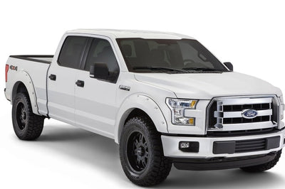 Bushwacker 18-19 Ford F-150 Pocket Style Flares 4 pc - Oxford White - Fender & Trim