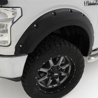 Bushwacker 18-19 Ford F-150 Pocket Style Flares 4 pc - Oxford White - Fender & Trim