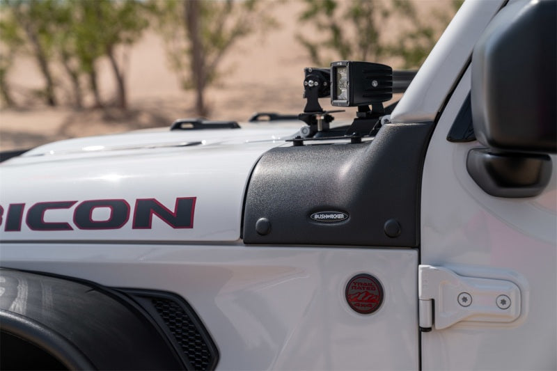 Bushwacker 18-19 Jeep Wrangler JL Trail Armor Cowl Guard - Black - Body & Protection