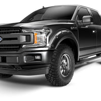 Bushwacker 18-20 Ford F-150 (Excl Models w/Tech Pkg) Pocket Style Flares 4pc - Agate Black Met - Fender & Trim