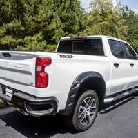 Bushwacker 19-21 Chevrolet Silverado 1500 DRT Style Flares 4pc - Black - Fender & Trim