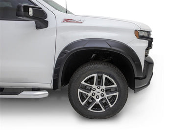 Bushwacker 19-21 Chevrolet Silverado 1500 DRT Style Flares 4pc - Black - Fender & Trim