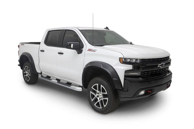 Bushwacker 19-21 Chevrolet Silverado 1500 DRT Style Flares 4pc - Black - Fender & Trim