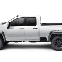 Bushwacker 19-21 Chevrolet Silverado 2500 / 3500 HD (Excl. Dually) Forge Style Flares 4pc - Black - Fender & Trim