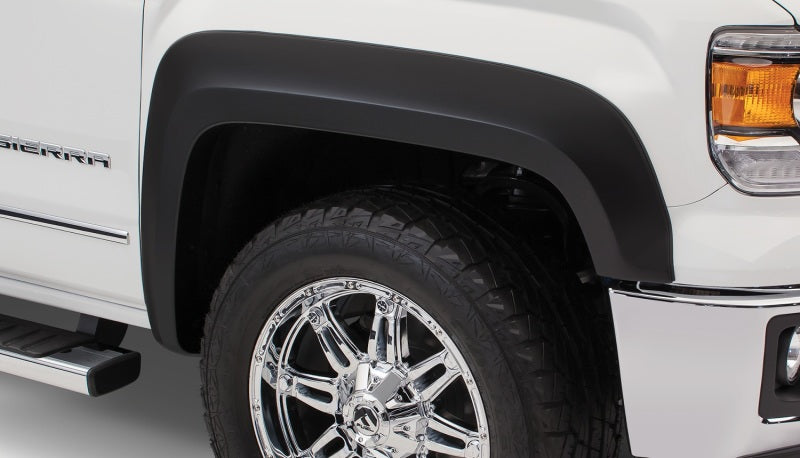 Bushwacker 19-22 GMC Sierra 1500 Extend-A-Fender Style Flares 4pc - Black - Fender & Trim