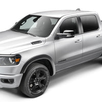 Bushwacker 19-22 Ram 1500 (Excl. Rebel/TRX) 76.3 & 67.4in Bed OE Style Flares 4pc Set - Blk / Smooth - Fender Trim