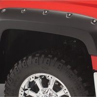 Bushwacker 2019 - 2023 F-150 Pocket Style Flares 4pc SuberCab 72in Bed - Black - Fender & Trim