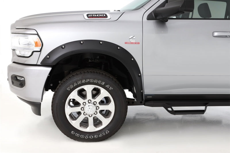Bushwacker 2019 Dodge Ram 2500/3500 Pocket Style Flares 2pc - Black - Fender & Trim