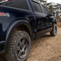 Bushwacker 2019 Ford Ranger Extended Cab / Crew Pickup OE Style Fender Flares 4pc - Black - & Trim