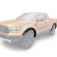 Bushwacker 2019 Ford Ranger Extended Cab / Crew Pickup OE Style Fender Flares 4pc - Black - & Trim