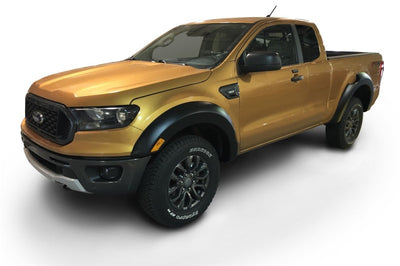 Bushwacker 2019 Ford Ranger Extended Cab Extend-A-Fender Style Flares 4pc - Black - Fender & Trim