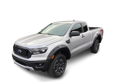 Bushwacker 2019 Ford Ranger Pocket Style Flares 4pc SuperCrew 60in Bed - Black - Fender & Trim