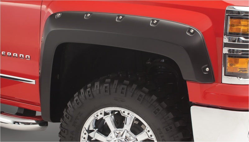 Bushwacker 2019 Ford Ranger Pocket Style Flares 4pc SuperCrew 60in Bed - Black - Fender & Trim