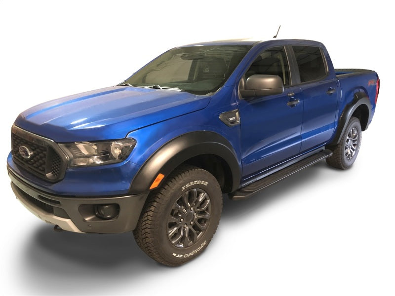 Bushwacker 2019 Ford Ranger Supercrew Extend-A-Fender Style Flares 4pc - Black - Fender & Trim
