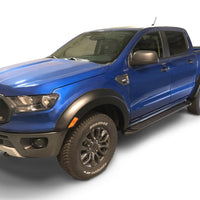 Bushwacker 2019 Ford Ranger Supercrew Extend-A-Fender Style Flares 4pc - Black - Fender & Trim