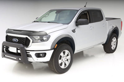 Bushwacker 2019 Ford Ranger Supercrew Extend-A-Fender Style Flares 4pc - Black - Fender & Trim