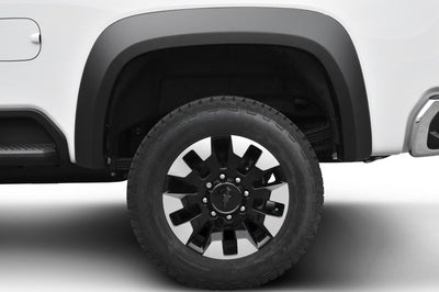 Bushwacker 2020 Chevrolet Silverado 2500/3500 Extend-A-Fender Style Flares 4pc - Black - Fender & Trim