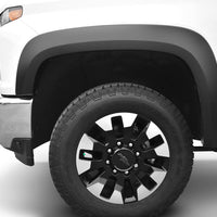 Bushwacker 2020 Chevrolet Silverado 2500/3500 Extend-A-Fender Style Flares 4pc - Black - Fender & Trim