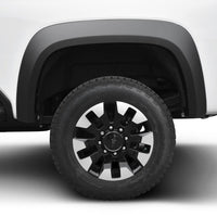 Bushwacker 2020 Chevrolet Silverado 2500/3500 Extend-A-Fender Style Flares 4pc - Black - Fender & Trim