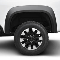Bushwacker 2020 Chevrolet Silverado 2500/3500 Extend-A-Fender Style Flares 4pc - Black - Fender & Trim