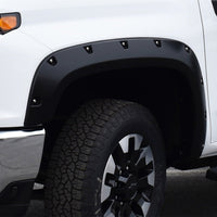 Bushwacker 2020 Chevrolet Silverado 3500/2500 HD Pocket Style Flares 4pc - Black - Fender & Trim