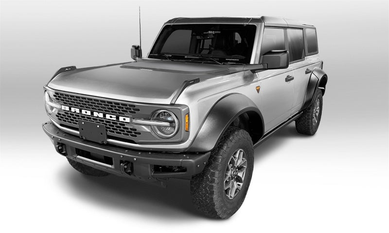 Bushwacker 2021 + Ford Bronco 4-Door Extend-A-Flares 4pc - Black - Fender Flares & Trim