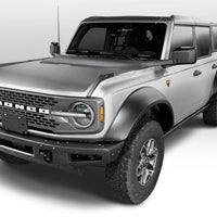 Bushwacker 2021 + Ford Bronco 4-Door Extend-A-Flares 4pc - Black - Fender Flares & Trim