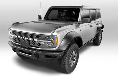 Bushwacker 2021 + Ford Bronco 4-Door Extend-A-Flares 4pc - Black - Fender Flares & Trim