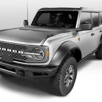 Bushwacker 2021 + Ford Bronco 4-Door Extend-A-Flares 4pc - Black - Fender Flares & Trim