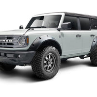 Bushwacker 2021 + Ford Bronco 4-Door Pocket Style Flares 4pc - Black - Fender & Trim