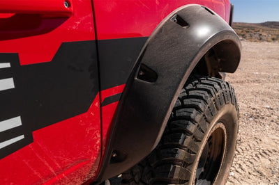 Bushwacker 2021 + Ford Bronco 4-Door Pocket Style Flares 4pc - Black - Fender & Trim