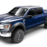 Bushwacker 2021 Ford F-150 (Excl. Lightning) Extend-A-Fender Style Flares 4pc - Black - Fender & Trim