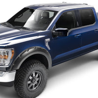 Bushwacker 2021 Ford F-150 (Excl. Lightning) Pocket Style Flares 4pc - Black - Fender & Trim