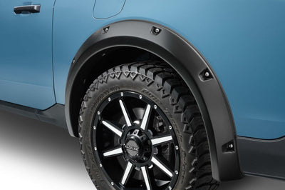 Bushwacker 2022 Ford Maverick Pocket Style Fender Flares - 4pc Smooth - & Trim