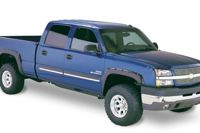 Bushwacker 21-22 Chevrolet Colorado (Ex ZR2) 61.7in Bed Fleetside FF Pocket Style Flares 4pc - Sm Bk - Fender & Trim