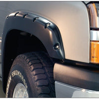 Bushwacker 21-22 Chevrolet Colorado (Ex ZR2) 61.7in Bed Fleetside FF Pocket Style Flares 4pc - Sm Bk - Fender & Trim