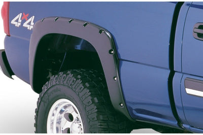 Bushwacker 21-22 Chevrolet Colorado (Ex ZR2) 61.7in Bed Fleetside FF Pocket Style Flares 4pc - Sm Bk - Fender & Trim